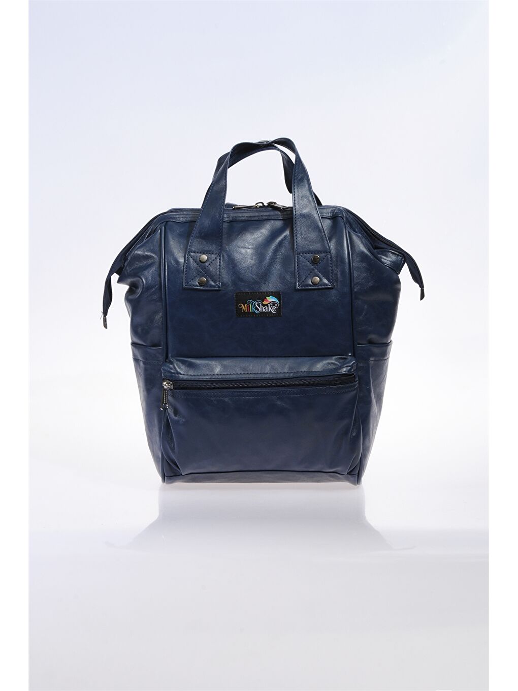 Deri Görünümlü Bebek Bakım Çantası