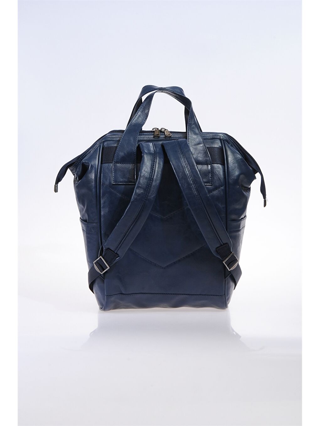 Deri Görünümlü Bebek Bakım Çantası-1