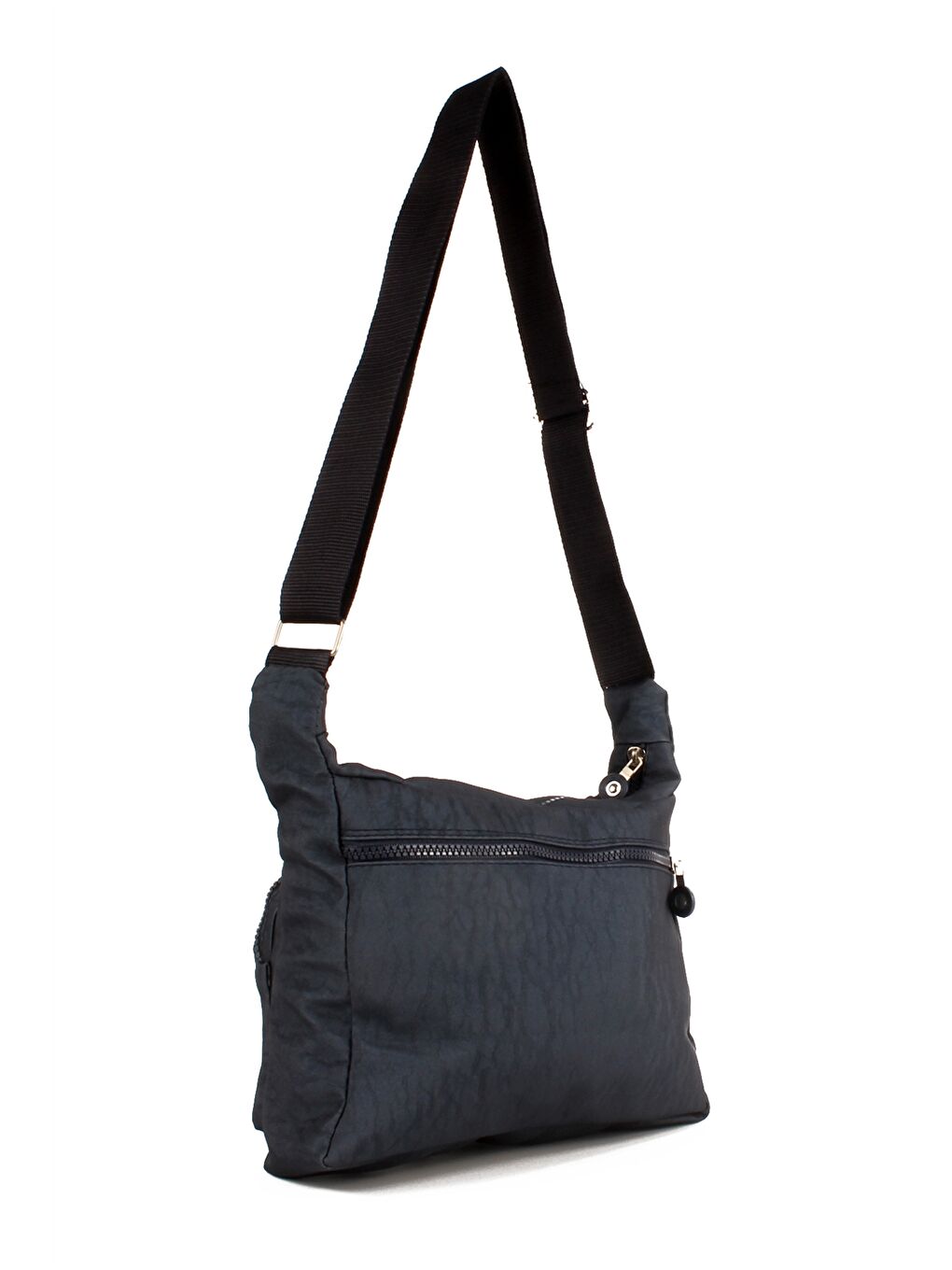 Mavi Etiket Baskılı Kadın Omuz Çantası-2