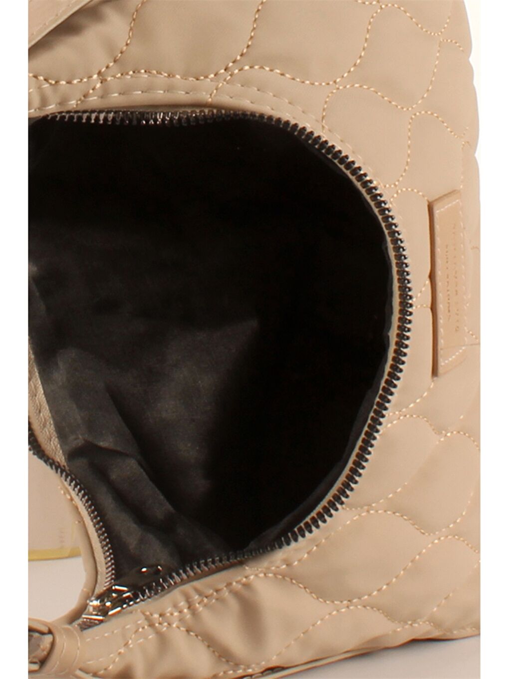 Kahverengi Paraşüt Kumaş Kadın Omuz Çantası-2