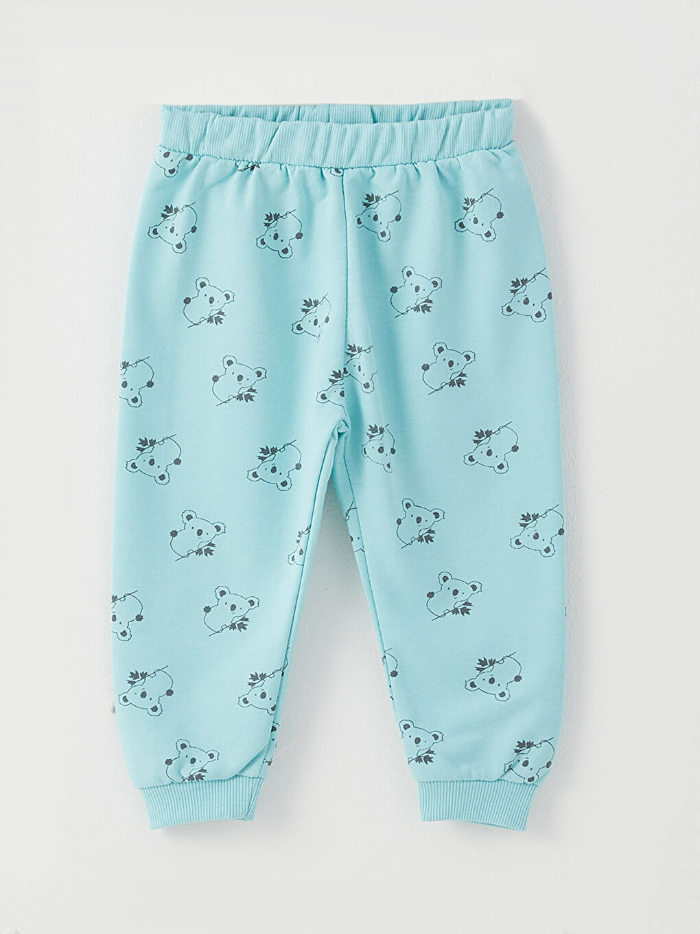 Mavi Bisiklet Yaka Uzun Kollu Baskılı Erkek Bebek 2'li Takım-2