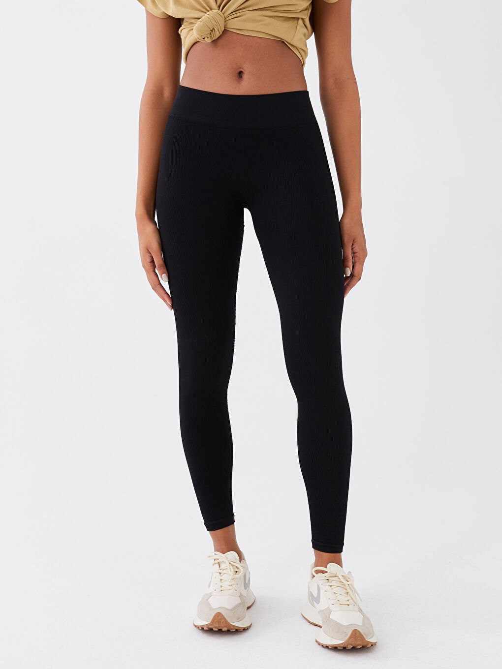 LCW OUTDOOR Women's Straight Elastic Waist Outdoor Tights -W2JH05Z8-CVL