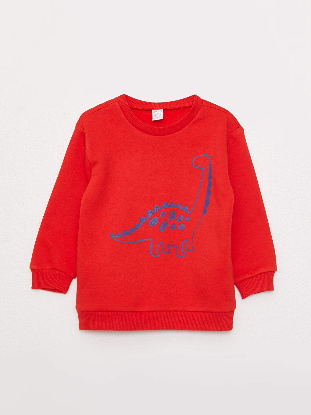 Комплект из 2 предметов: свитшот и брюки для малышей мальчиков с принтом и круглым вырезом, с длинными рукавами-1