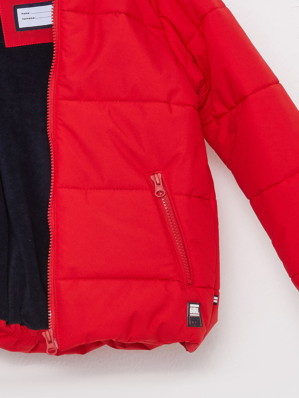 Hooded Basic Boy Puffer-2