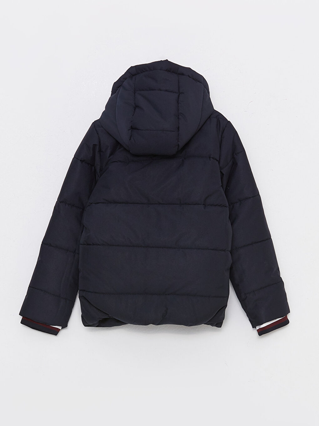LCW ECO Kapüşonlu Basic Erkek Çocuk Şişme Mont -W2JI37Z4-S9P