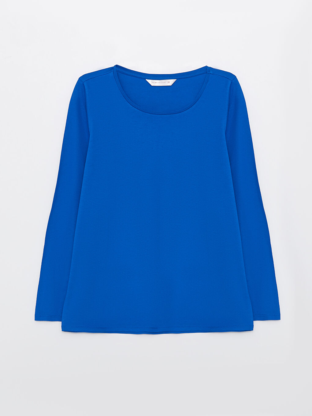 Crew Neck Plain Long Sleeve Women's Pyjama Set-6