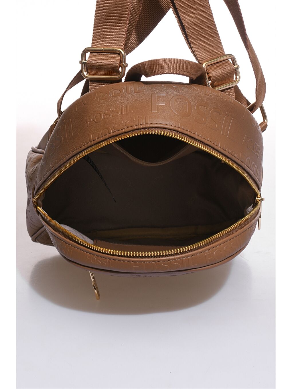 Ekru Desenli Kadın Sırt Çantası-3