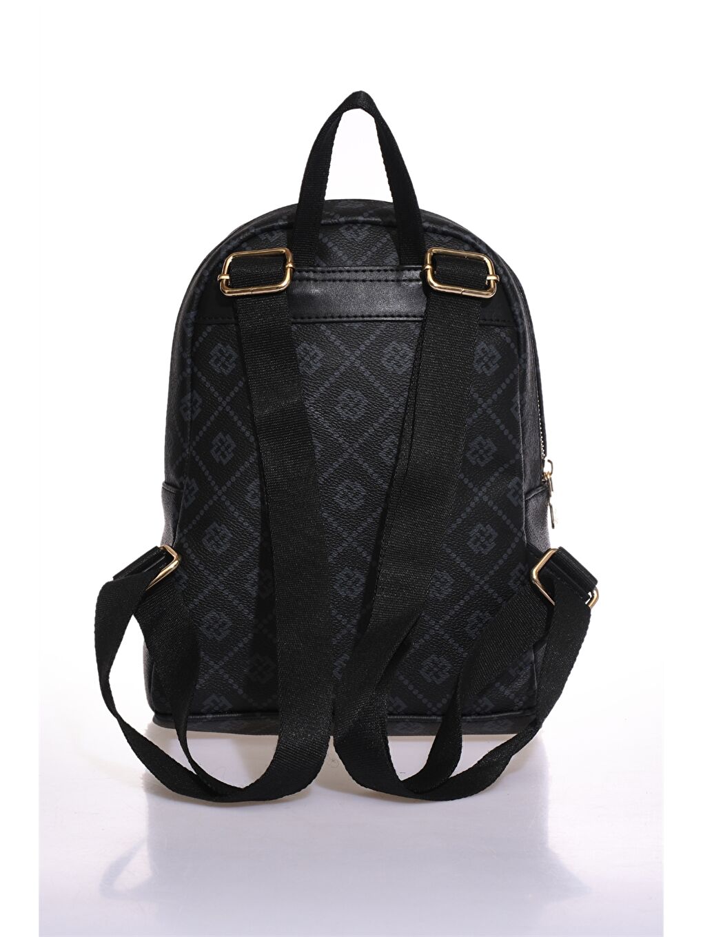 Siyah Desenli Kadın Sırt Çantası-2