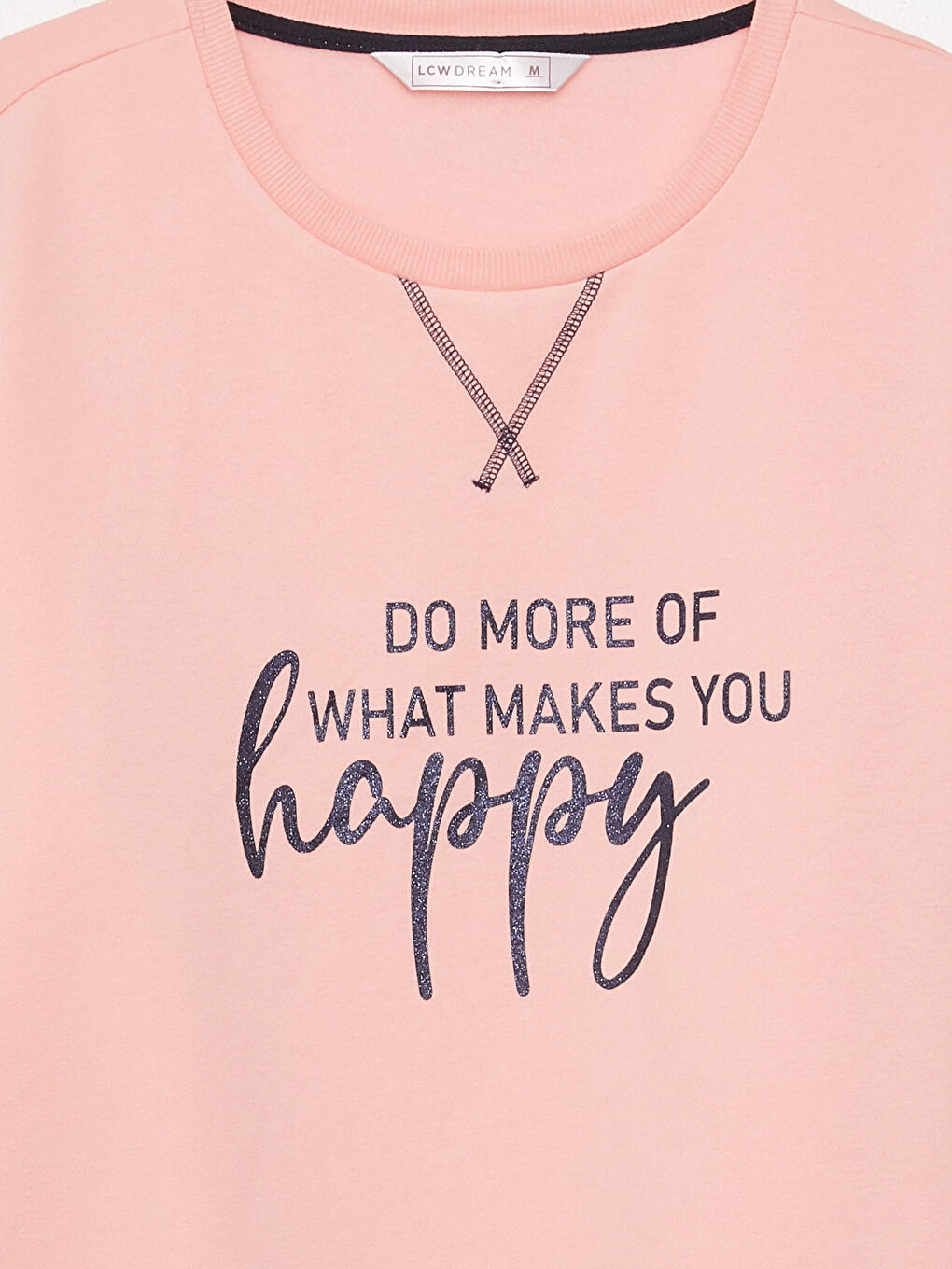 әйелдерге арналған дөңгелек жағалы принтті ұзын жең пижама жинағы-8