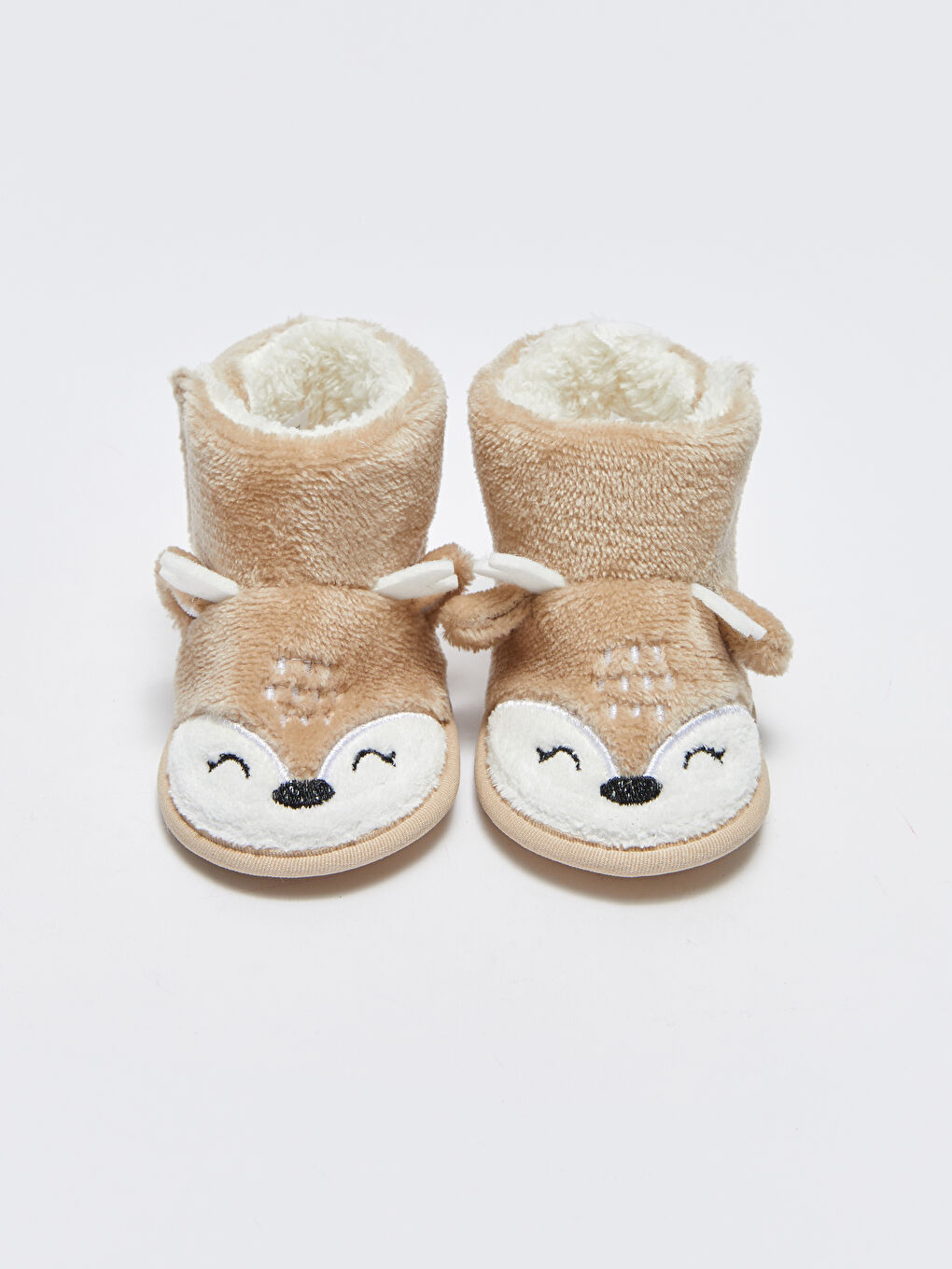 LCW STEPS 3D Applique Detailed Hook and Loop Closure Baby Girl House Boots -W2JM17Z1-JJ5