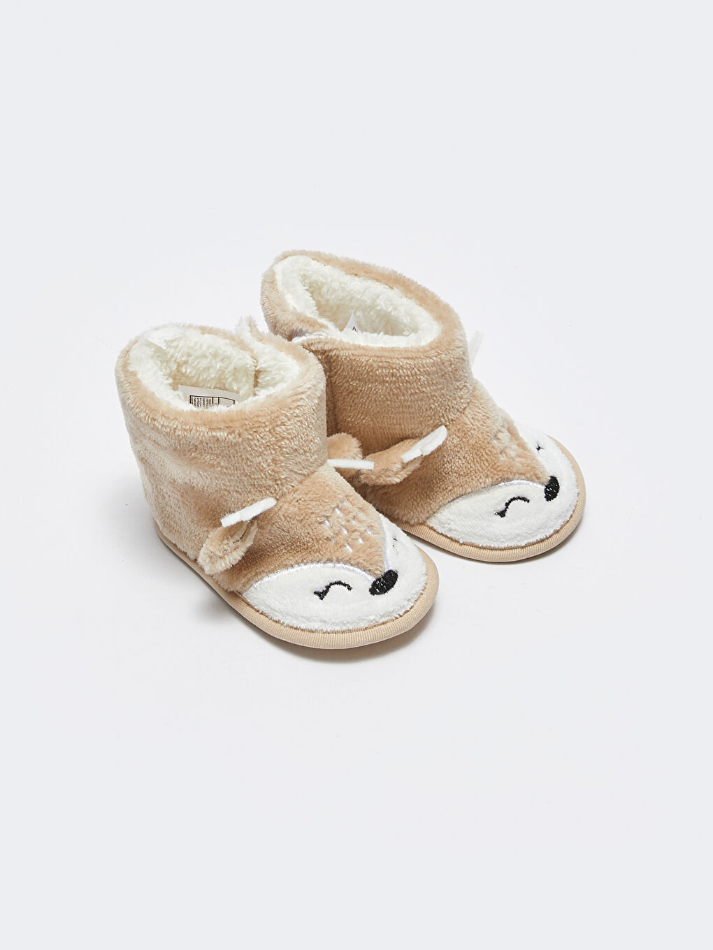 LCW STEPS 3D Applique Detailed Hook and Loop Closure Baby Girl House Boots -W2JM17Z1-JJ5