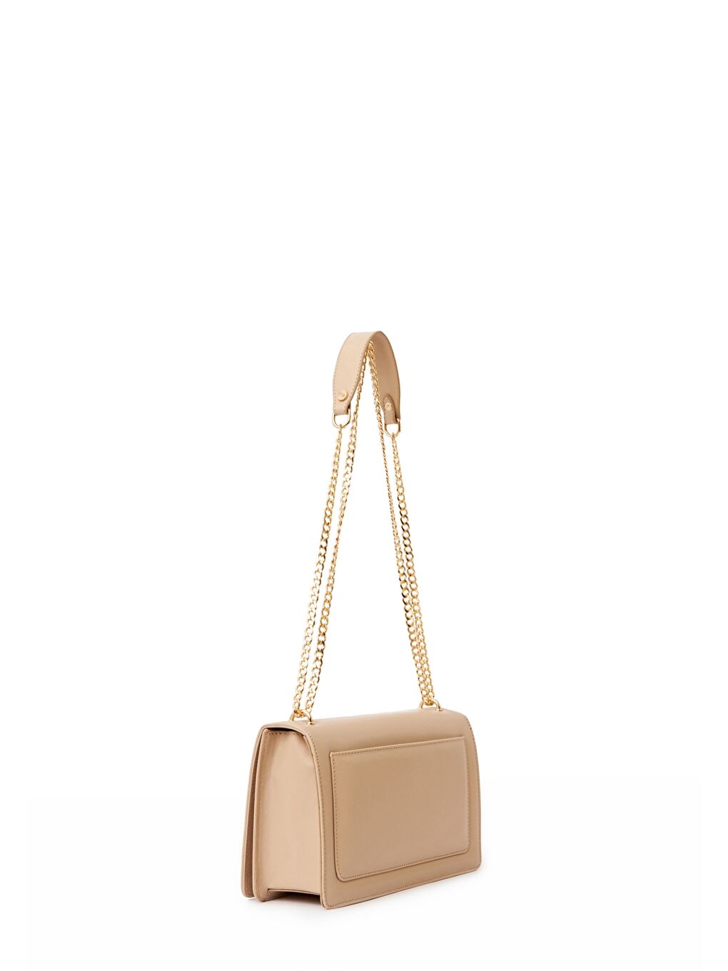 Kahverengi Deri Görünümlü Kadın Omuz Çantası-2