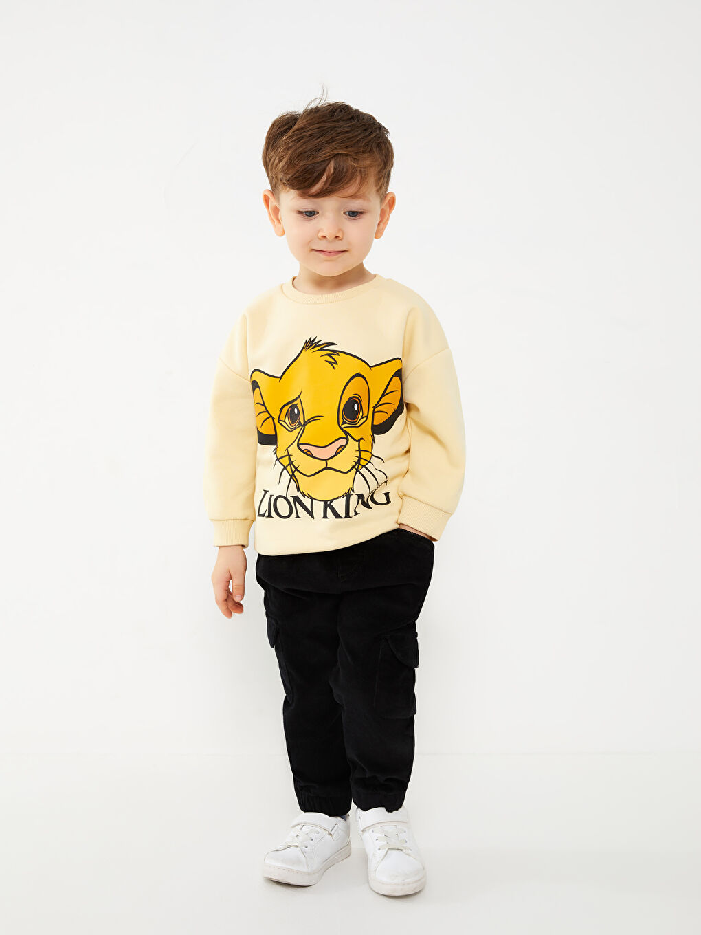 Elastic Waist Basic Baby Boys' Jogger Pants