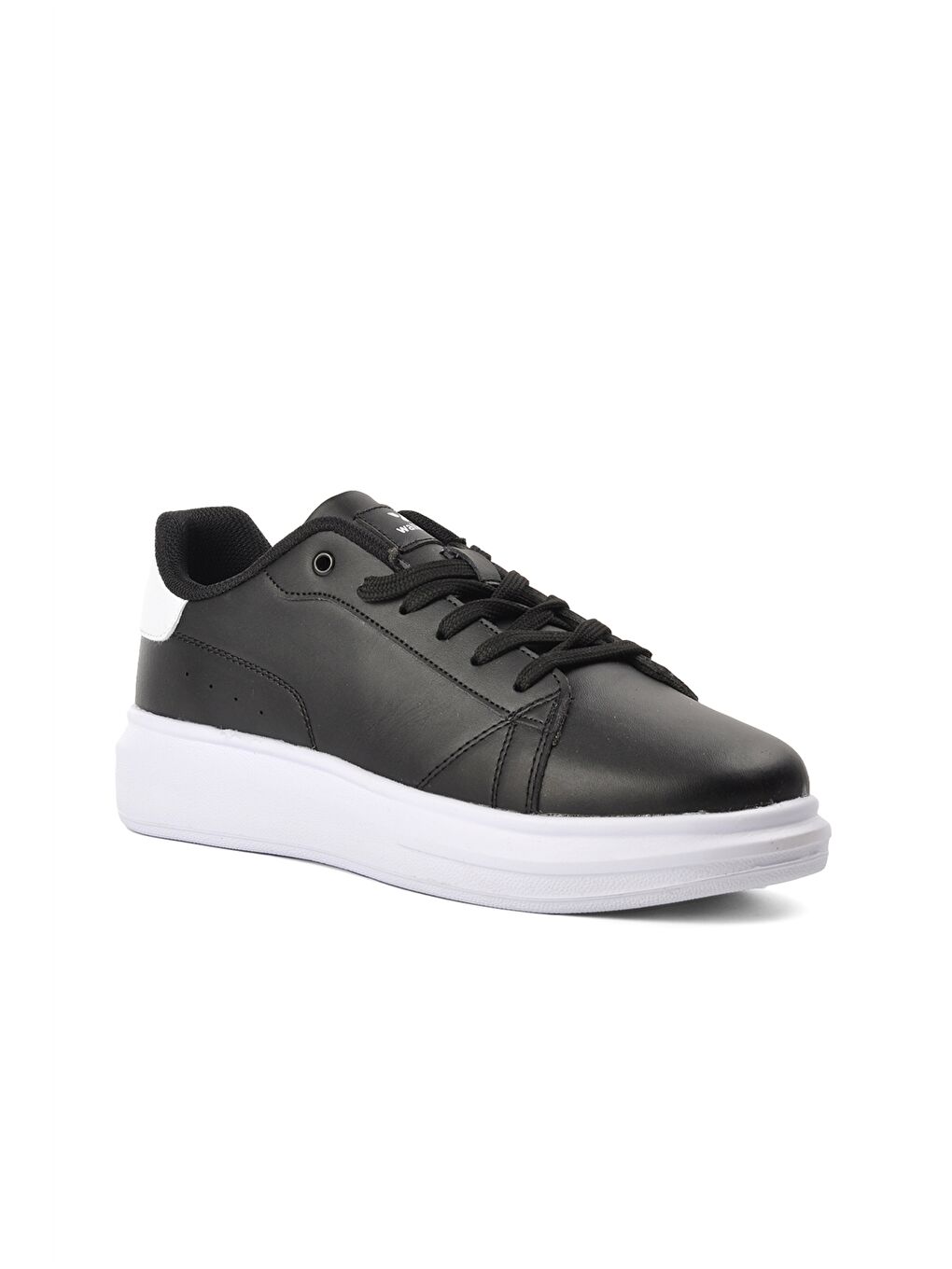 Siyah Bağcıklı Erkek Spor Ayakkabı-4