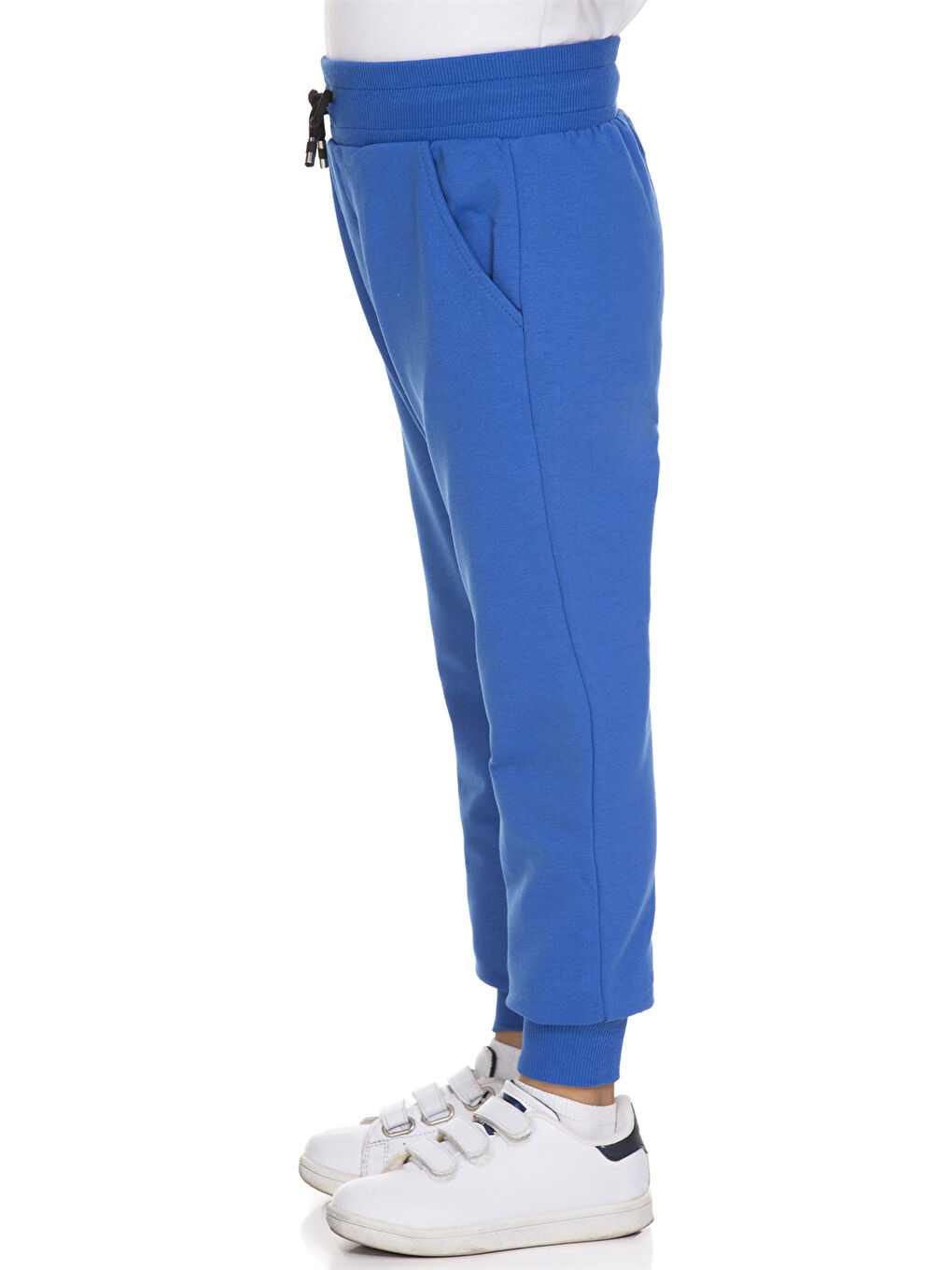 Turuncu Beli Lastikli Basic Erkek Çocuk Jogger Eşofman Altı-1