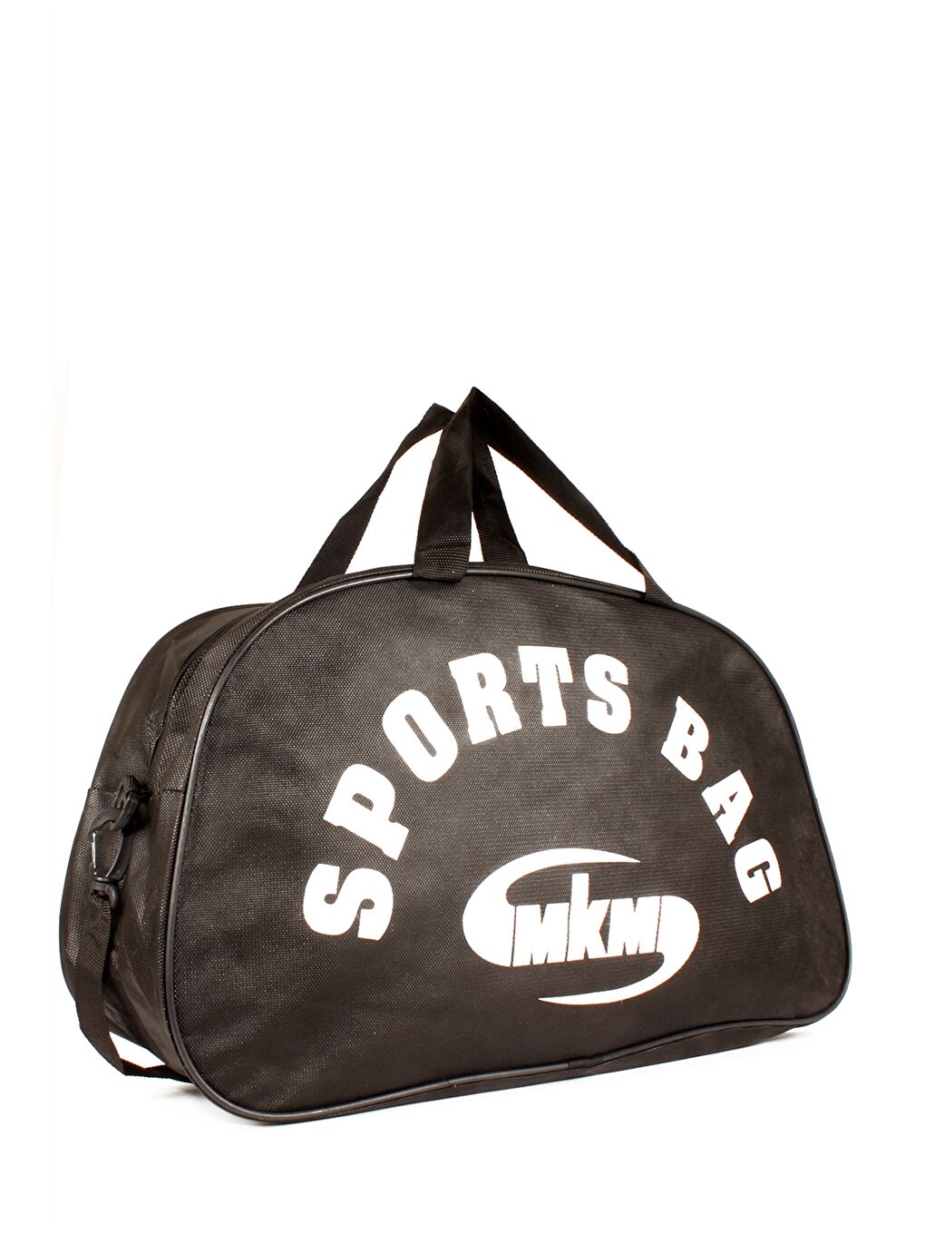 Siyah Baskılı Unisex Spor Çantası