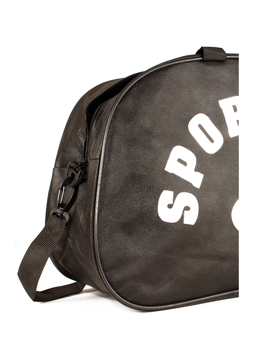 Siyah Baskılı Unisex Spor Çantası-4