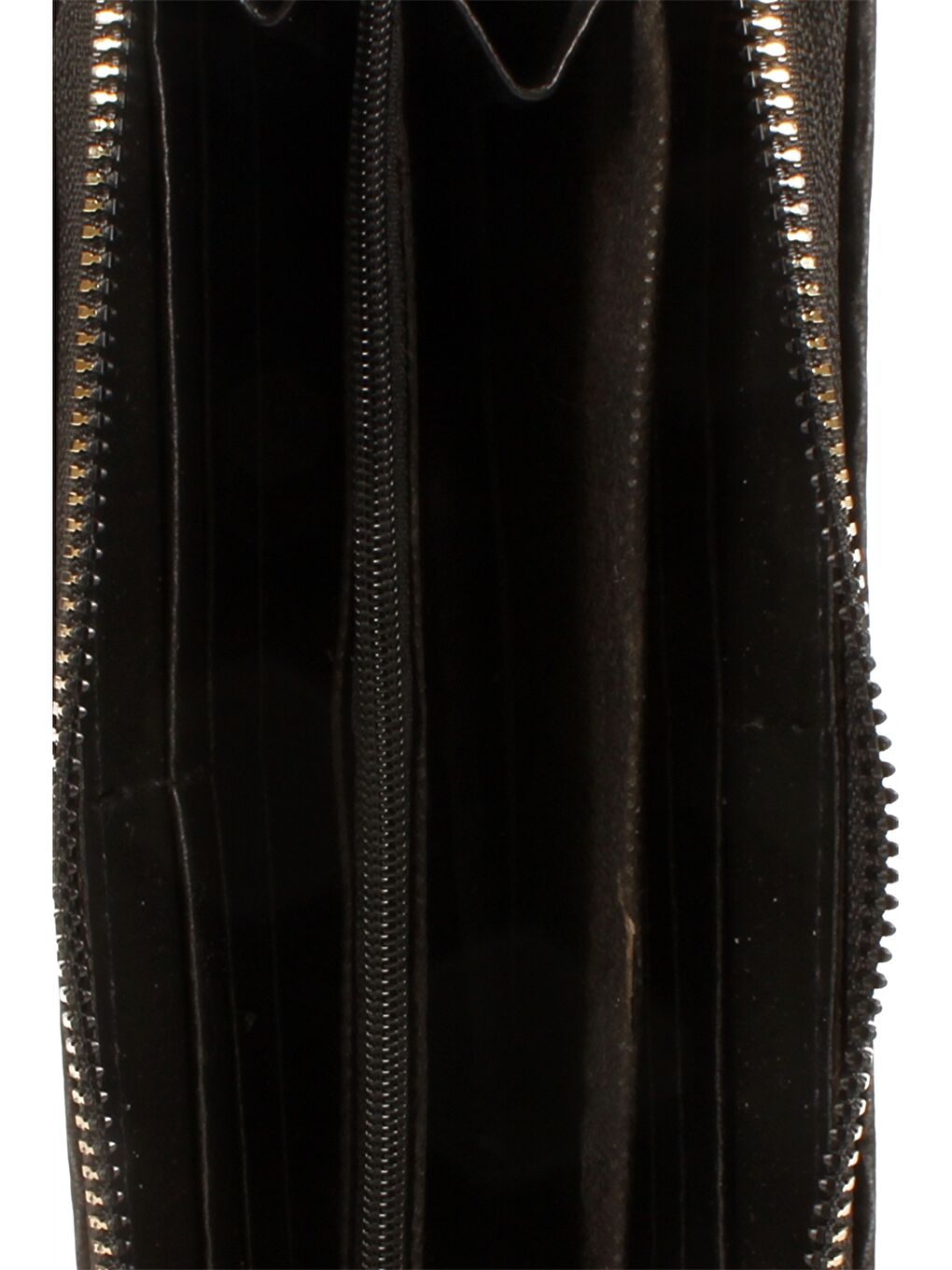 Siyah Etiket Baskılı Kadın Cüzdan-2