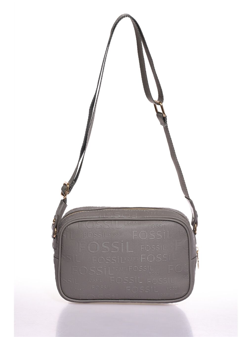 Kahverengi Deri Görünümlü Baskılı Kadın Omuz Çantası-2