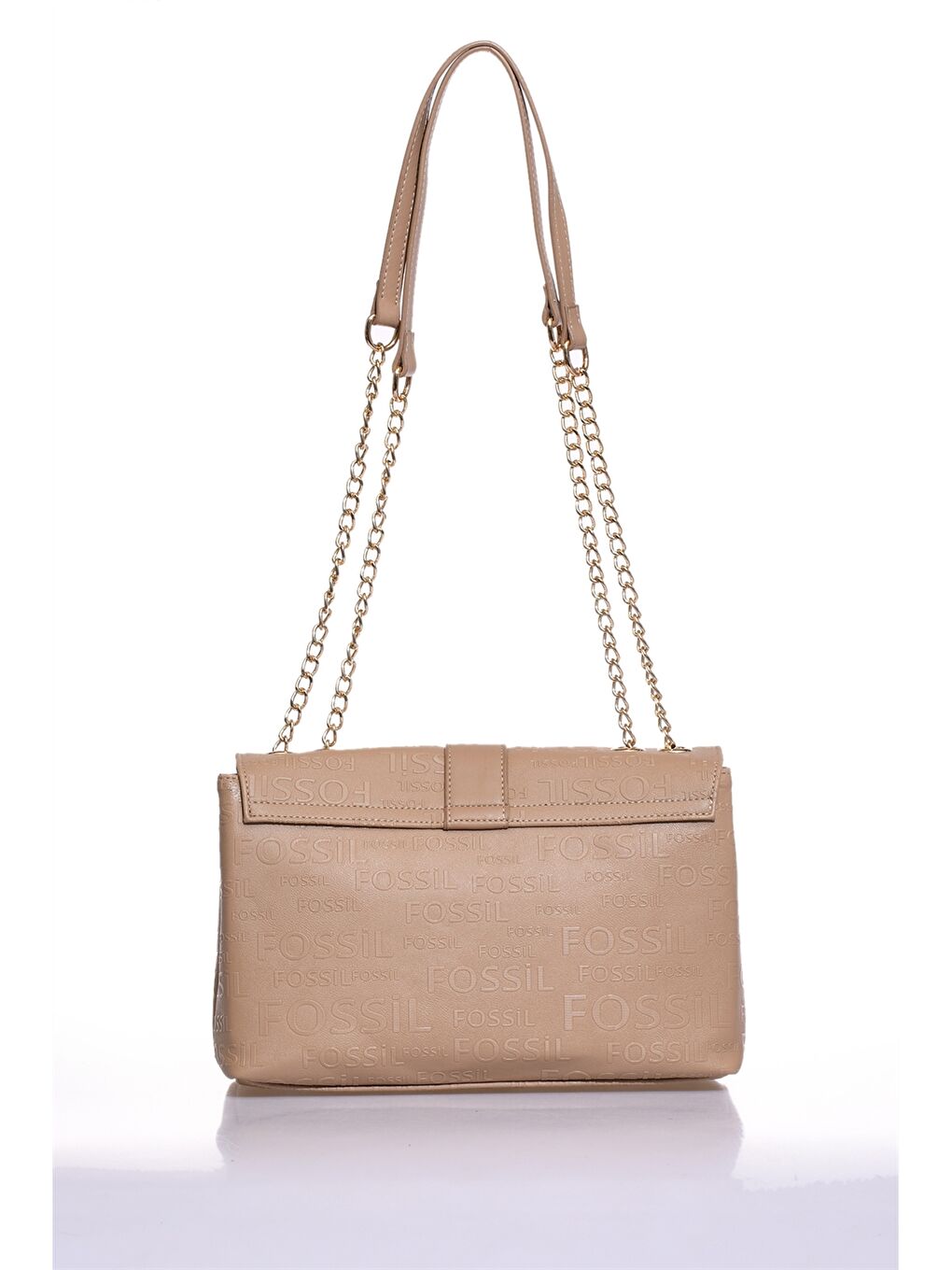 Kahverengi Monogram Baskılı Kadın Çapraz Çanta-2