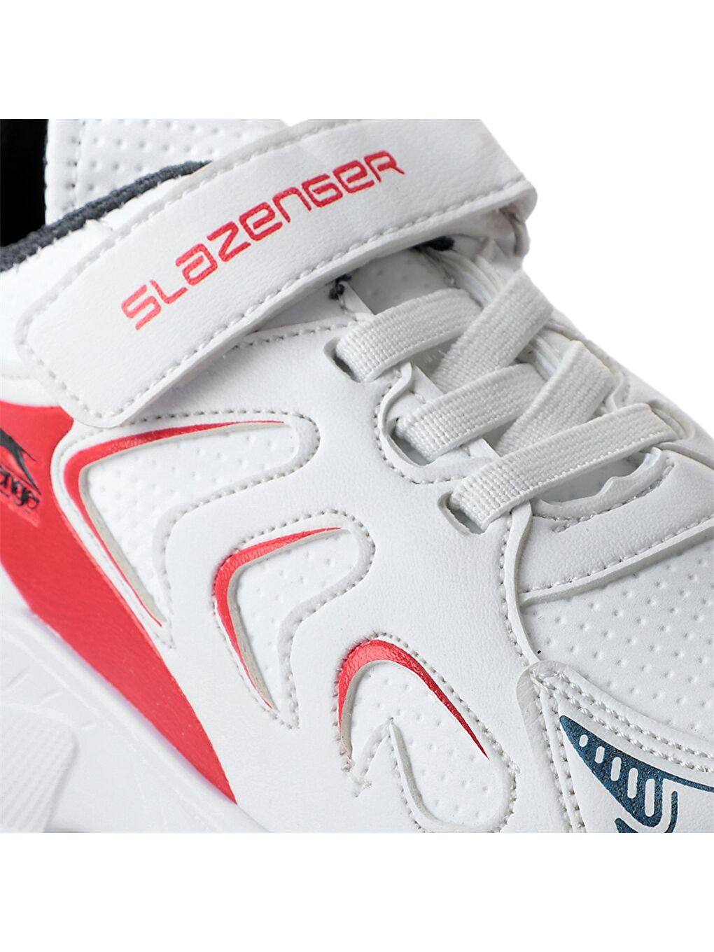 Kırmızı Bağcık ve Cırt Cırtlı Erkek Çocuk Spor Ayakkabı-2