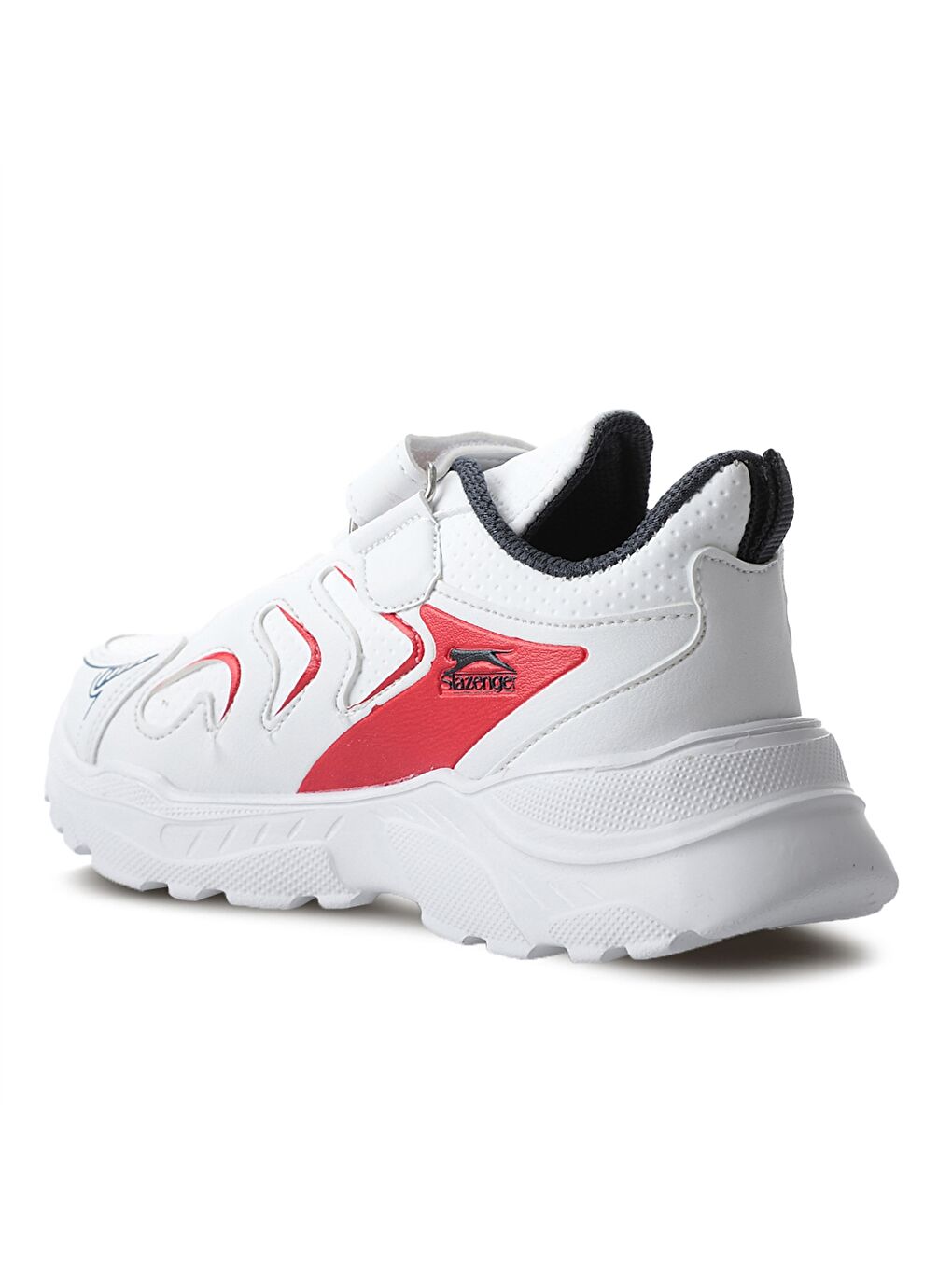 Kırmızı Bağcık ve Cırt Cırtlı Erkek Çocuk Spor Ayakkabı-6