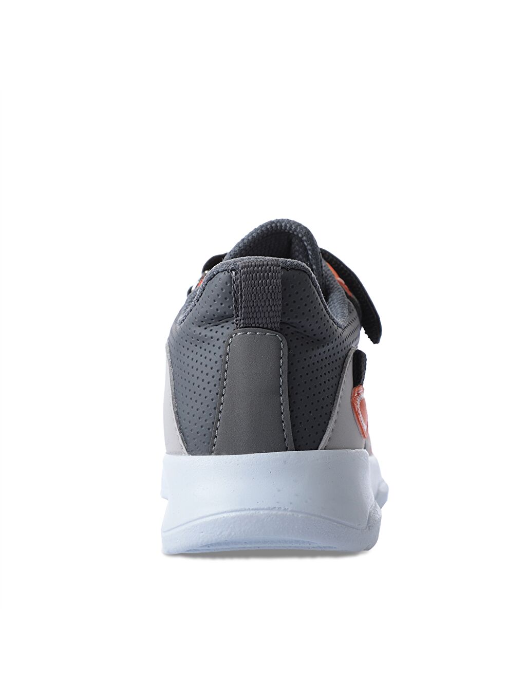 Turuncu Baskılı Bağcık ve Cırt Cırtlı Kız Çocuk Aktif Spor Ayakkabı-4