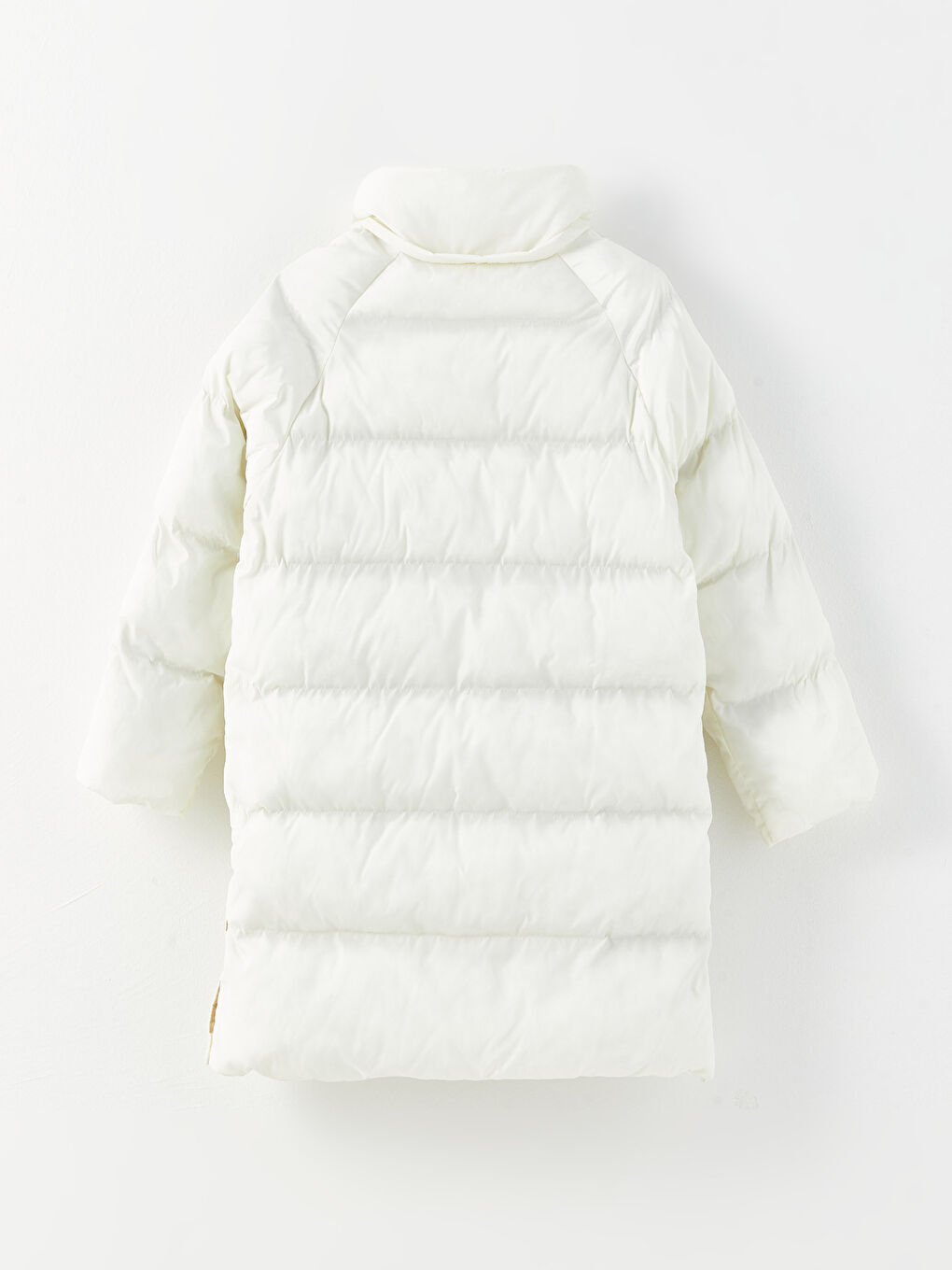 Women's Hooded Plain Puffer Coat-8