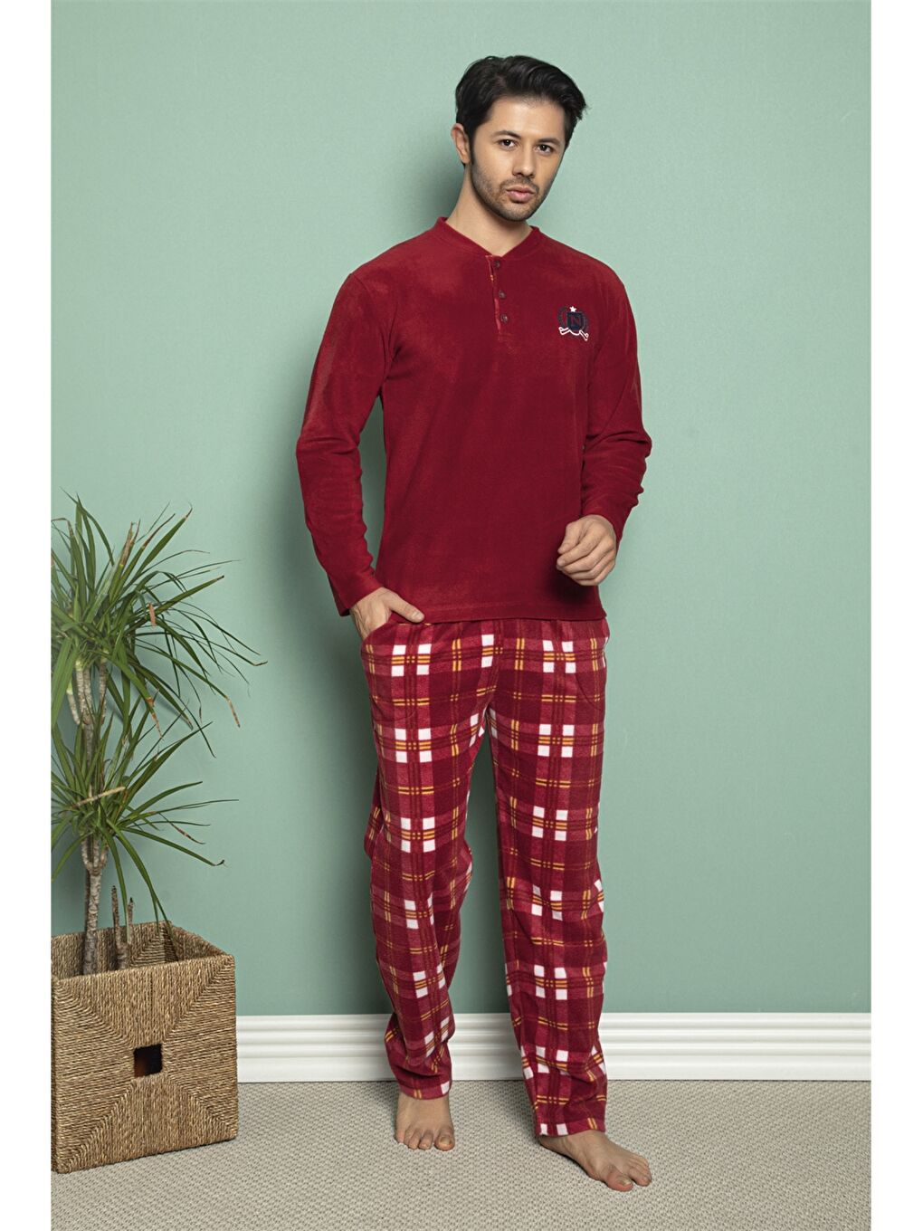 SUDE Standart Kalıp Erkek Pijama Takımı