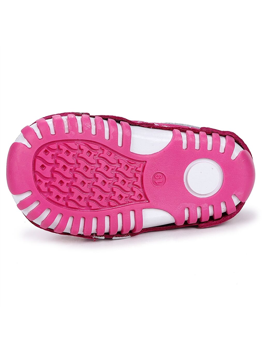 Beyaz Cırt Cırtlı Kız Çocuk Spor Ayakkabı-5