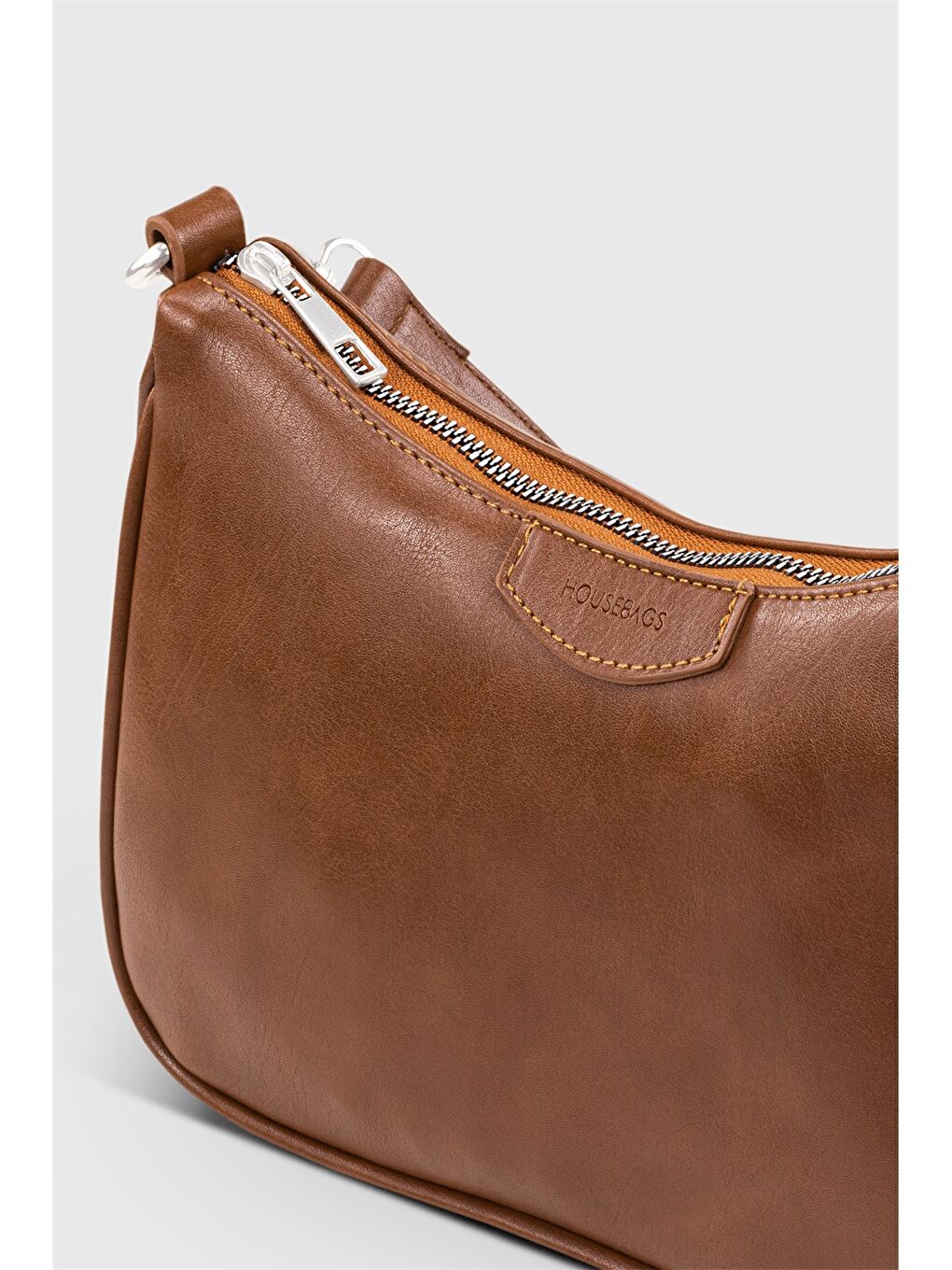 Kahverengi Kadın Baget Çanta-2