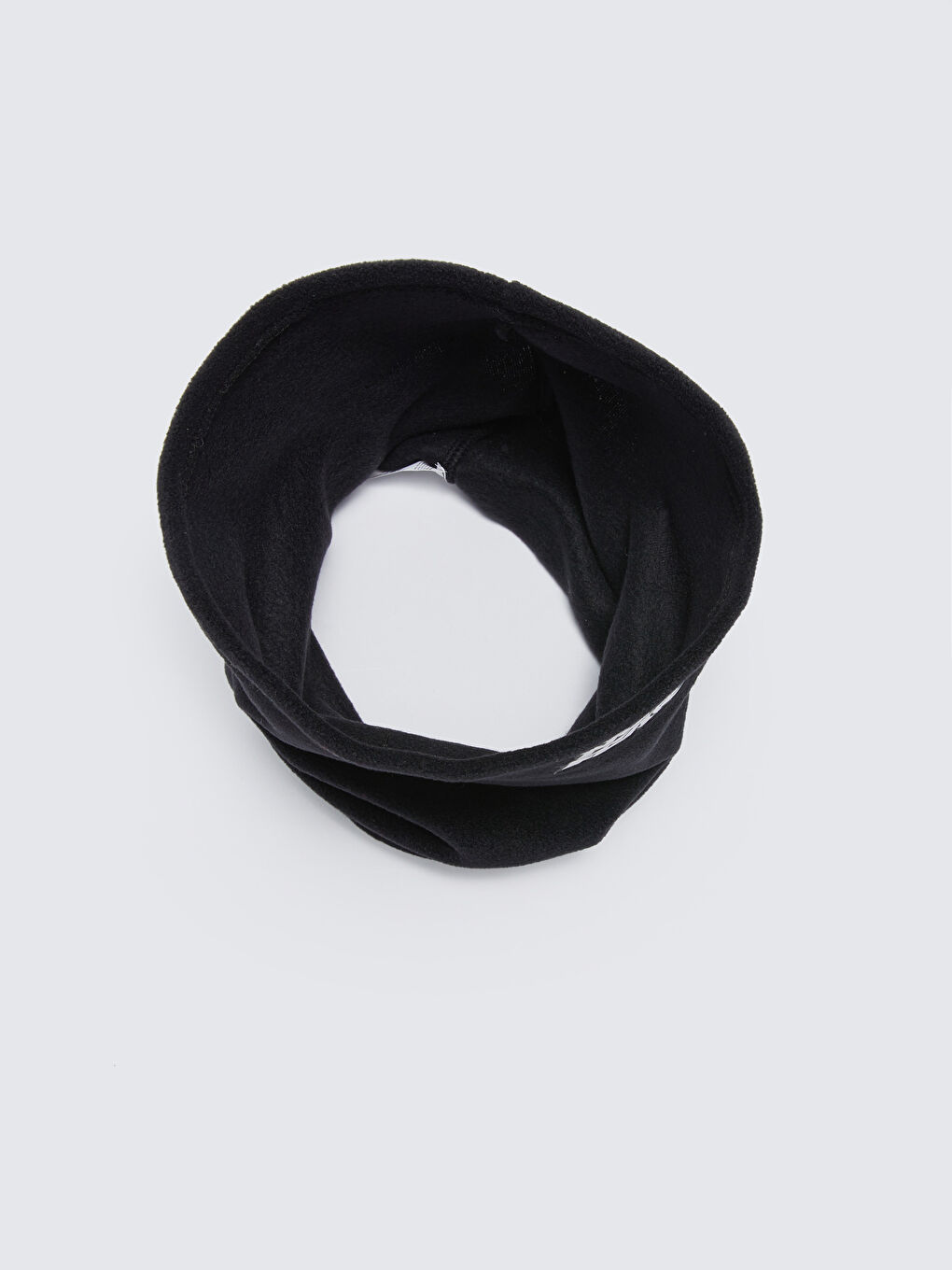 Siyah Baskılı Unisex Polar Boyunluk-5