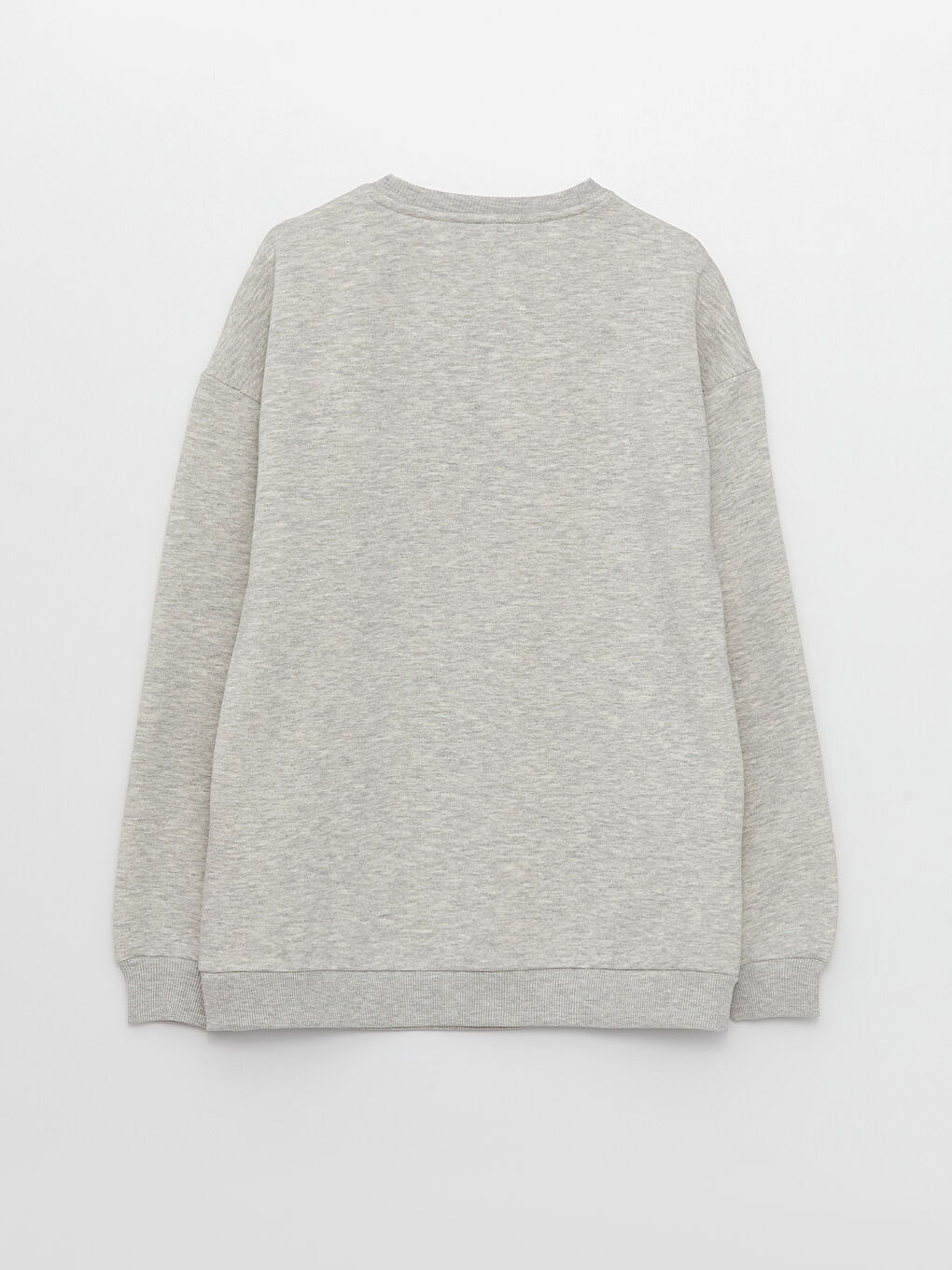 Rundhalsausschnitt Bedrucktes Dickes Sweatshirt für Damen-6