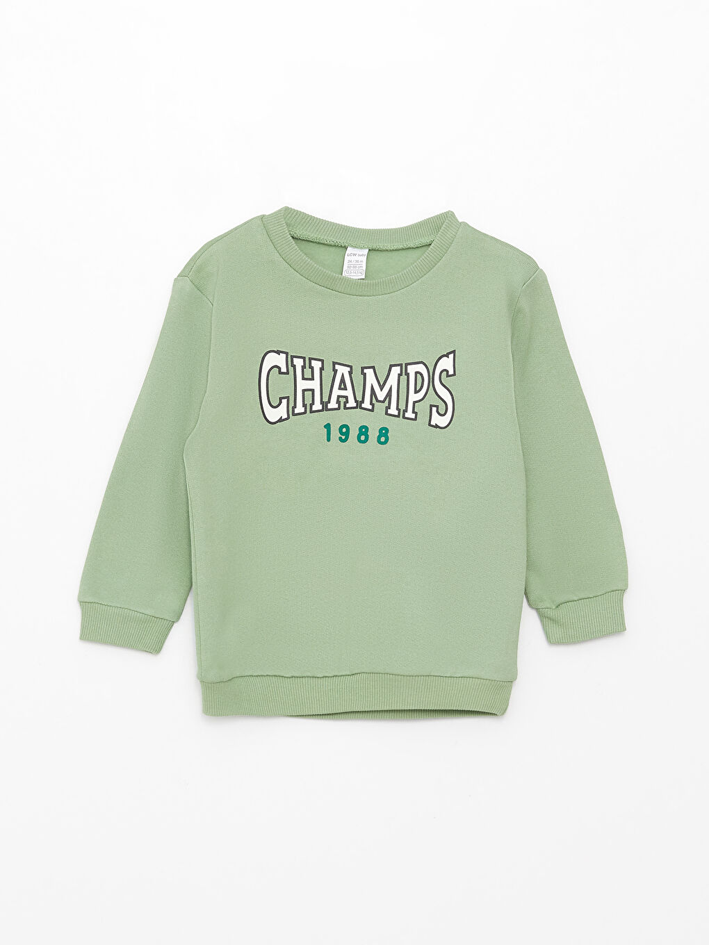 Crew Neck Long Sleeve Printed Baby Boy Sweatshirt 2-Pack-1