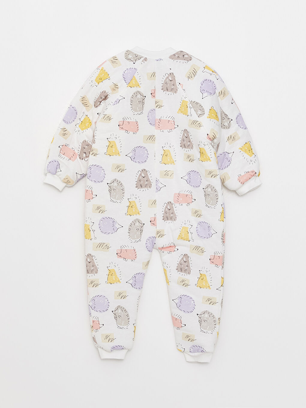 Beyaz 2.6 Tog Elyaflı Kız Bebek Uyku Tulumu-2