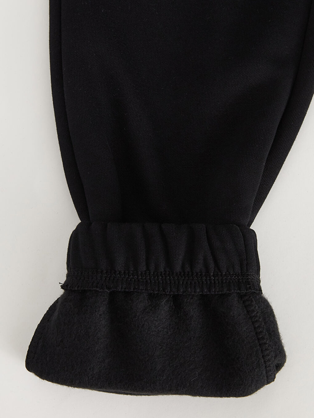 Pantaloni de trening jogger groși cu talie elastică pentru femei-5