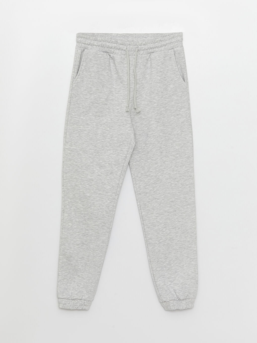 Pantaloni de trening jogger groși cu talie elastică pentru femei-4