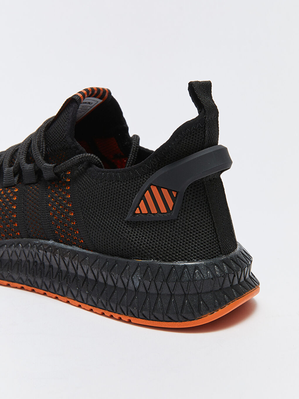 Siyah Bağcıklı Erkek Sol Tek Spor Ayakkabı-4