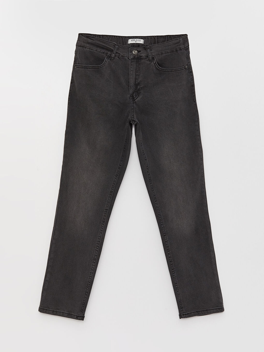 Elasticated Waist Slim Fit Women's Jeans-5