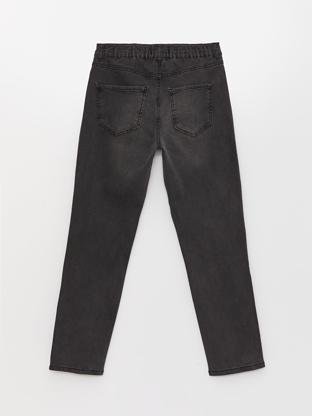 Elasticated Waist Slim Fit Women's Jeans-6