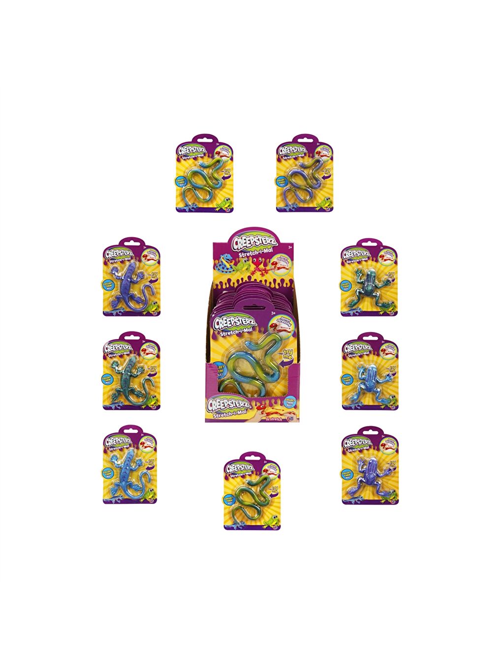 Creepsterz Streç Oyuncak Hayvanlar