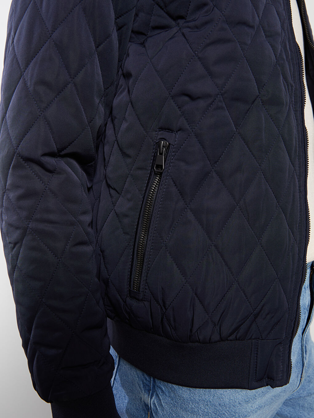Standard Fit College Neck Men's Puffer-3
