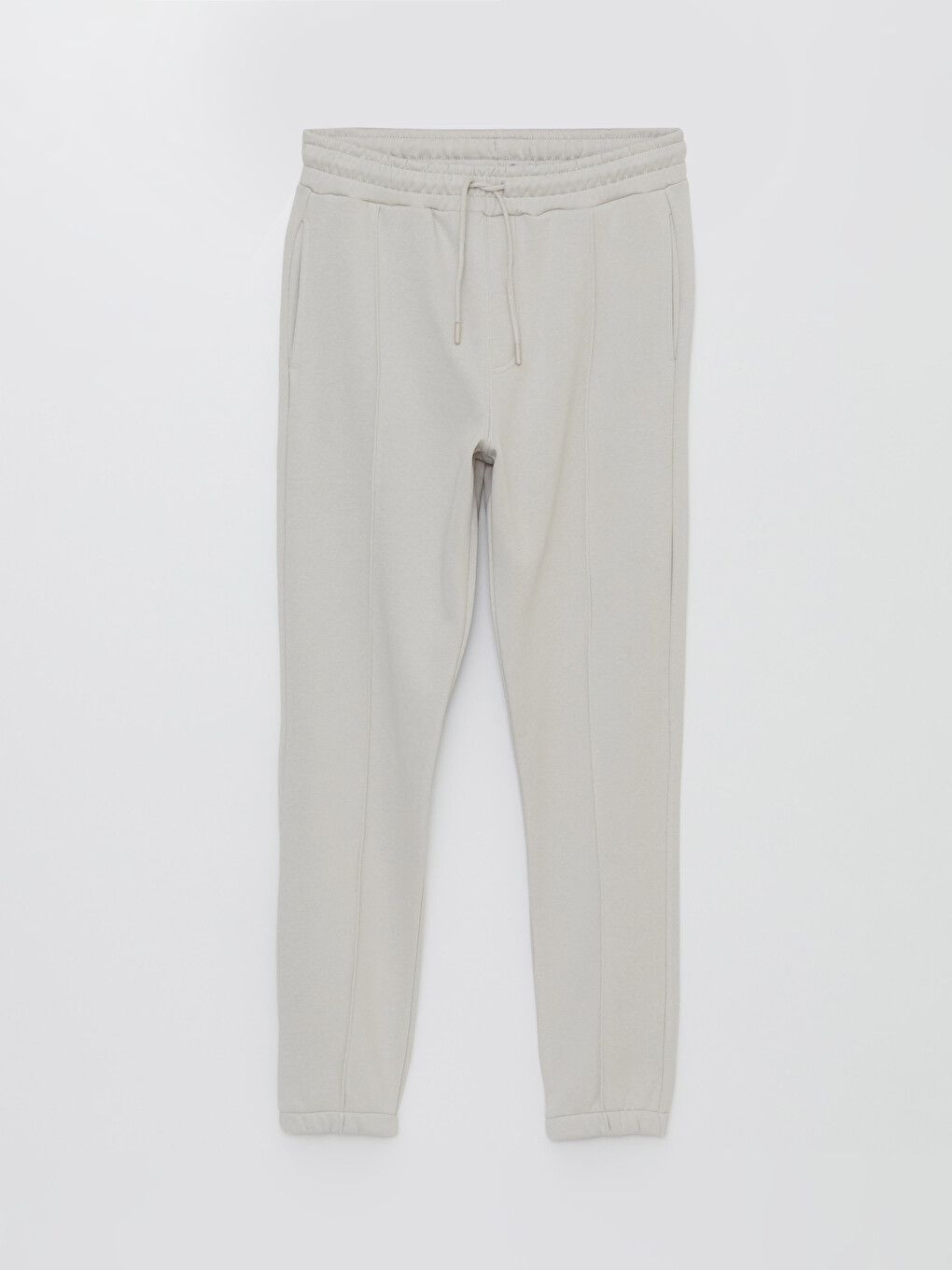 Gri Slim Fit Erkek Jogger Eşofman Altı-5