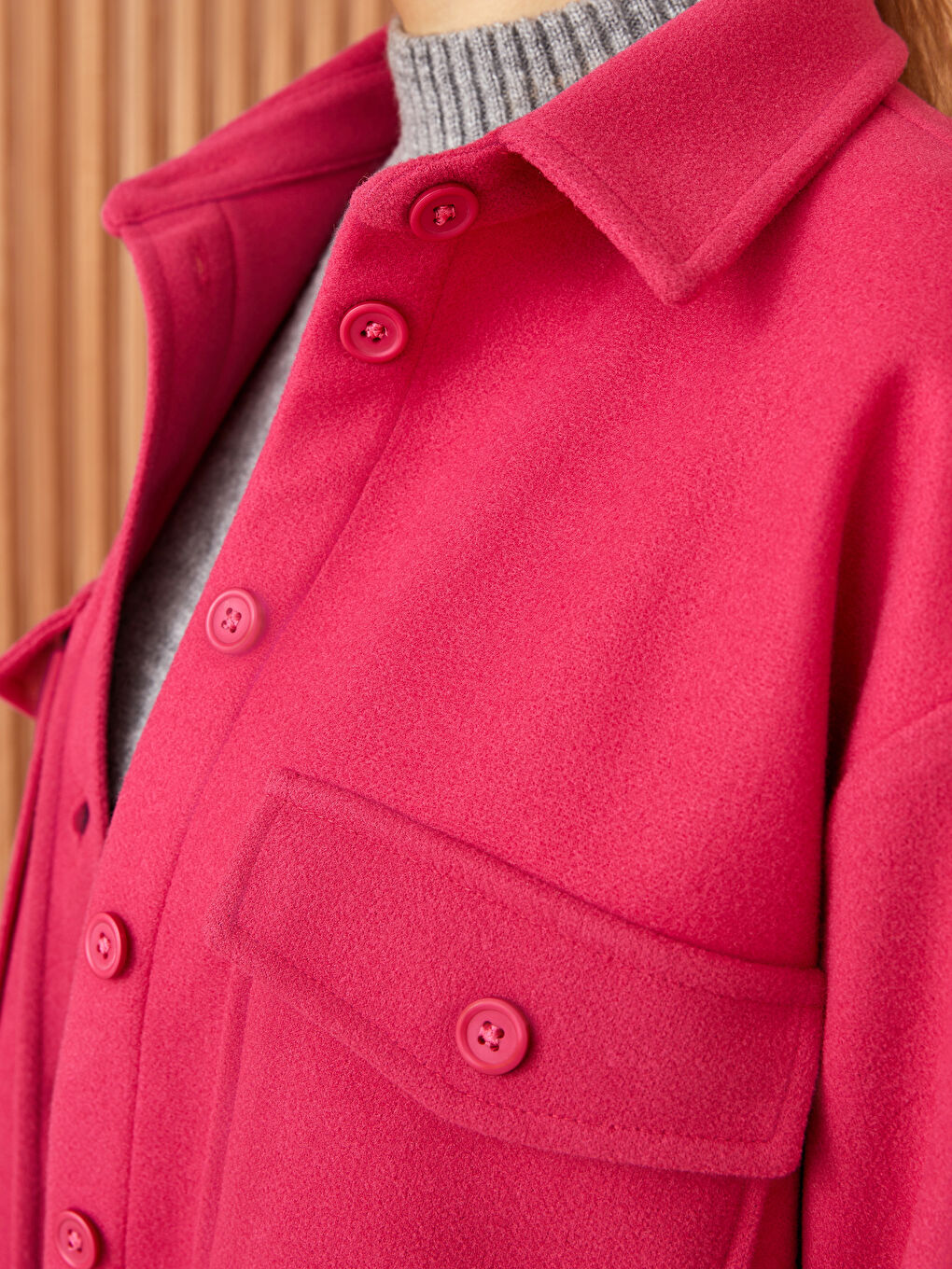 უბრალო გრძელმკლავიანი ქალებისთვის პერანგი ტუნიკა-3