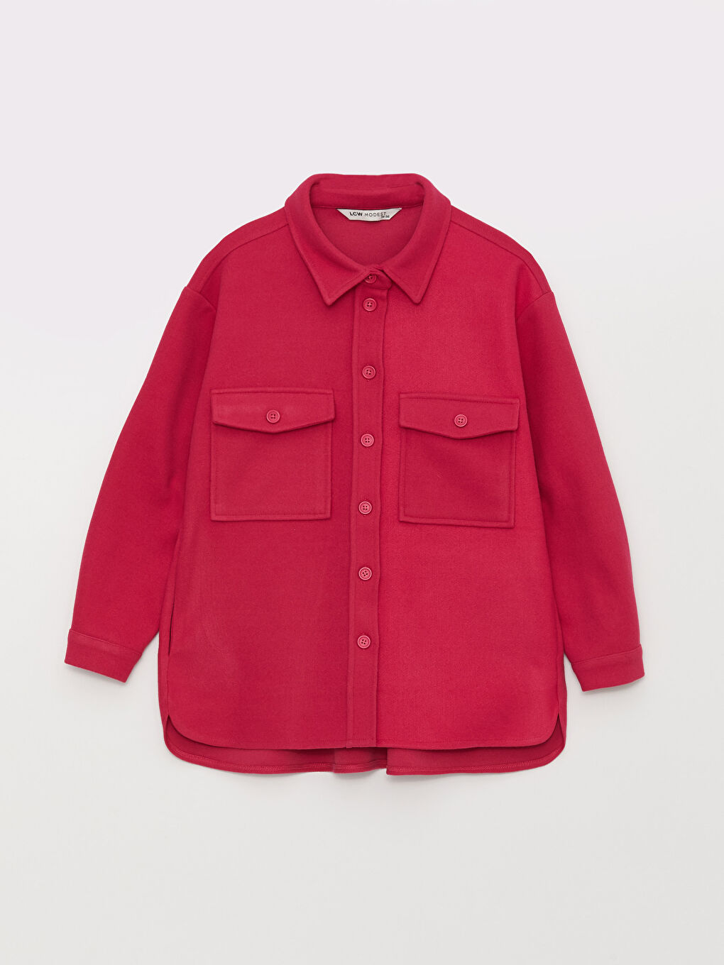 უბრალო გრძელმკლავიანი ქალებისთვის პერანგი ტუნიკა-5