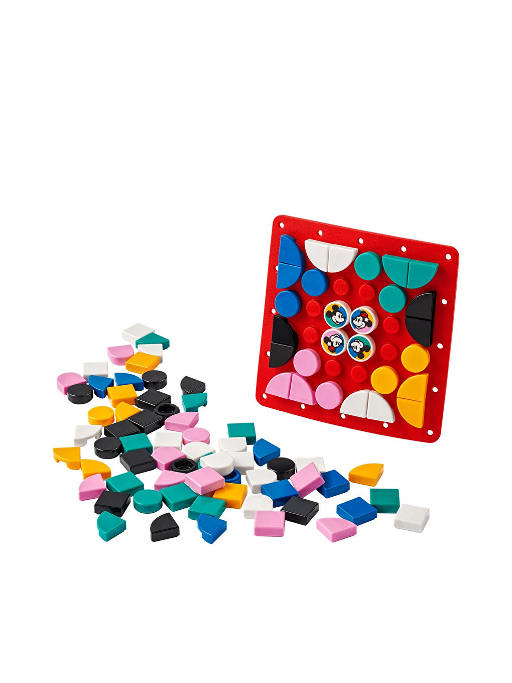 Mickey Mouse ve Minnie Mouse Dikilebilir Kare Parça Oyuncak-1