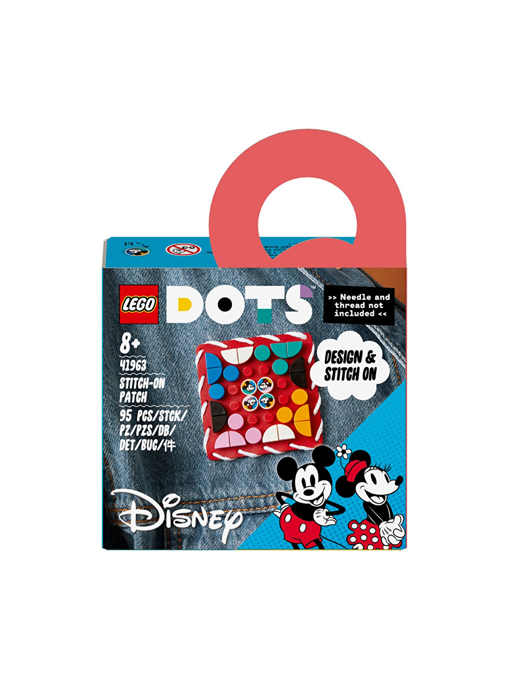 Mickey Mouse ve Minnie Mouse Dikilebilir Kare Parça Oyuncak-2