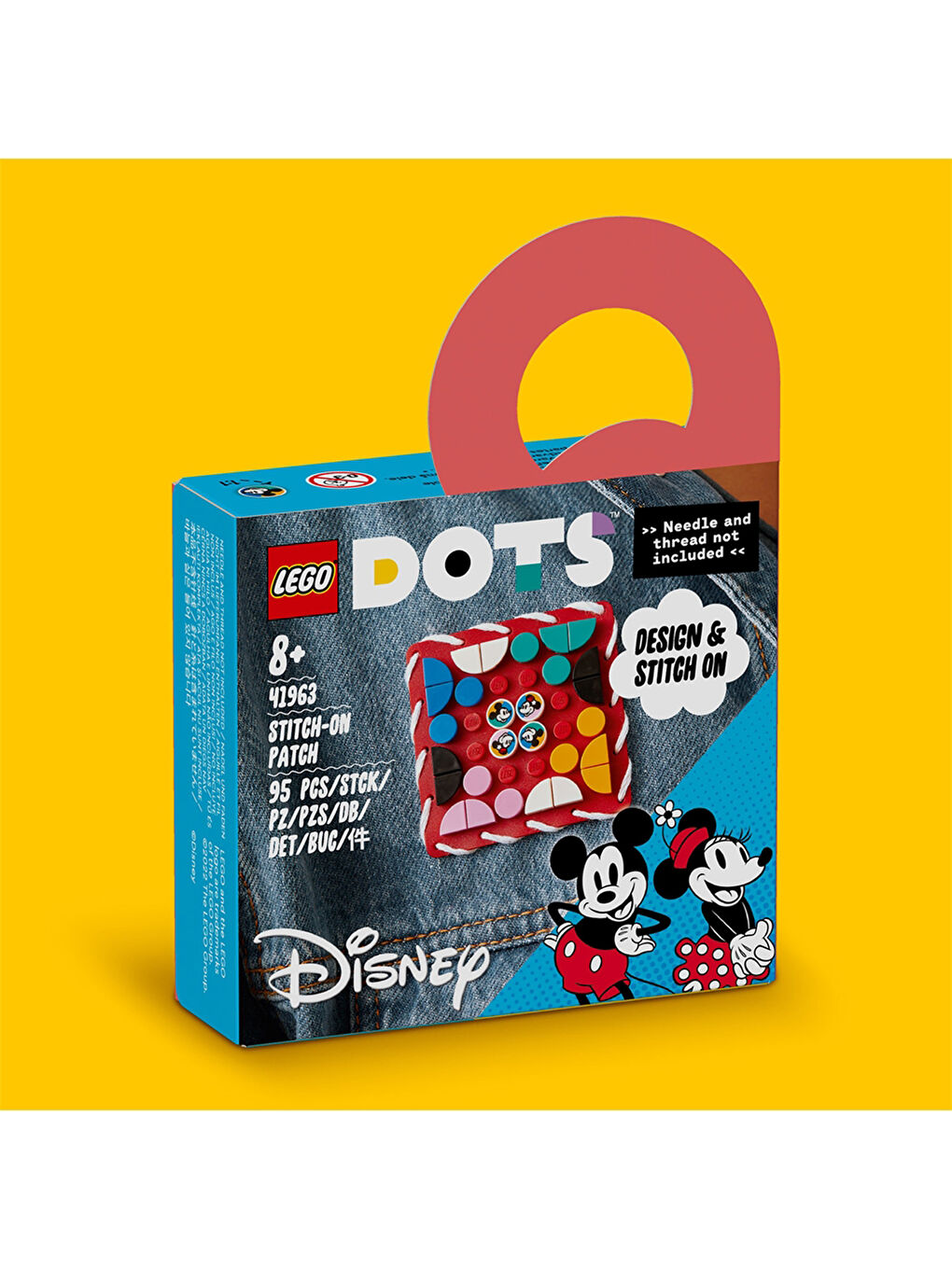 Mickey Mouse ve Minnie Mouse Dikilebilir Kare Parça Oyuncak-4