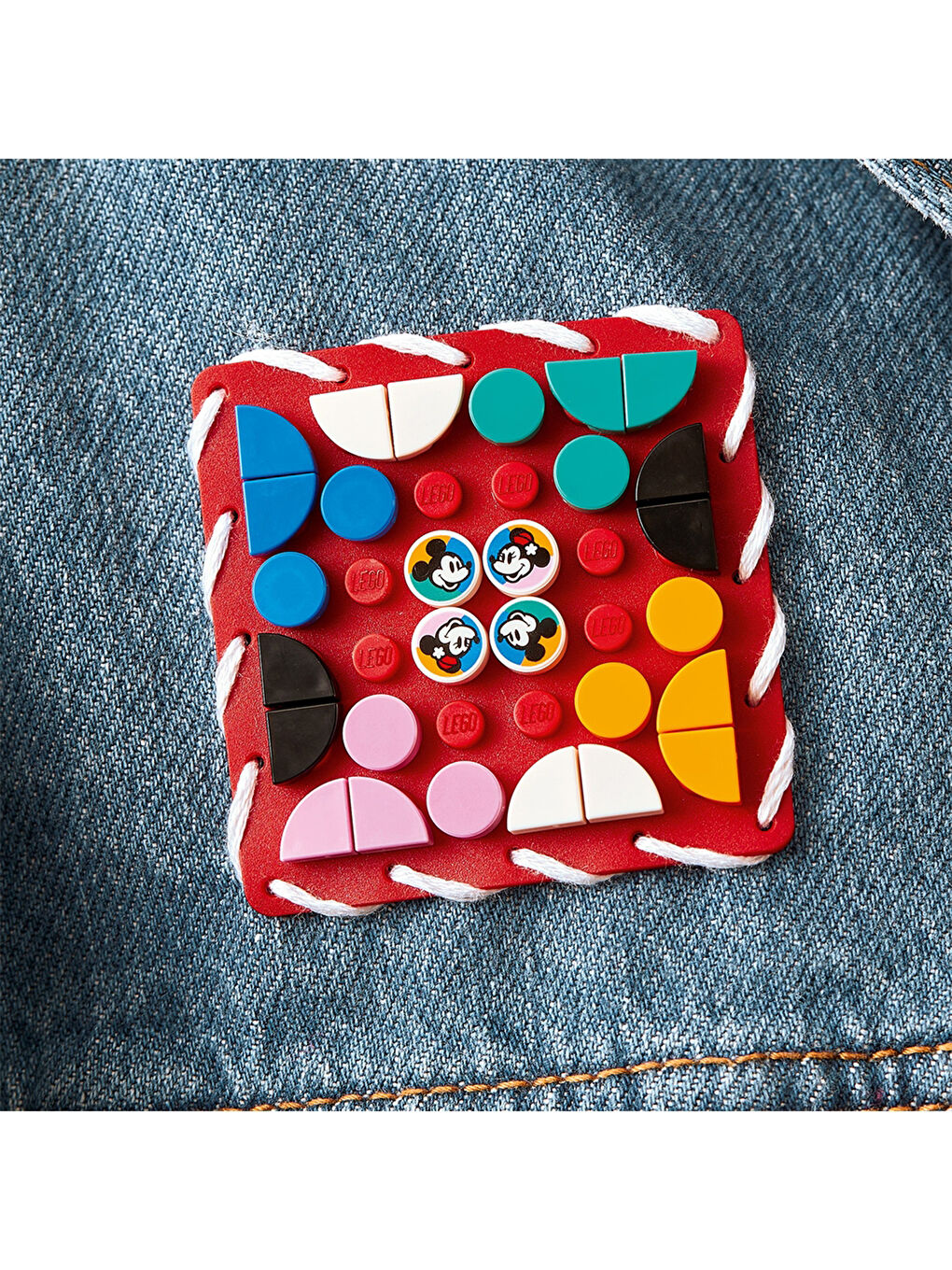 Mickey Mouse ve Minnie Mouse Dikilebilir Kare Parça Oyuncak-5