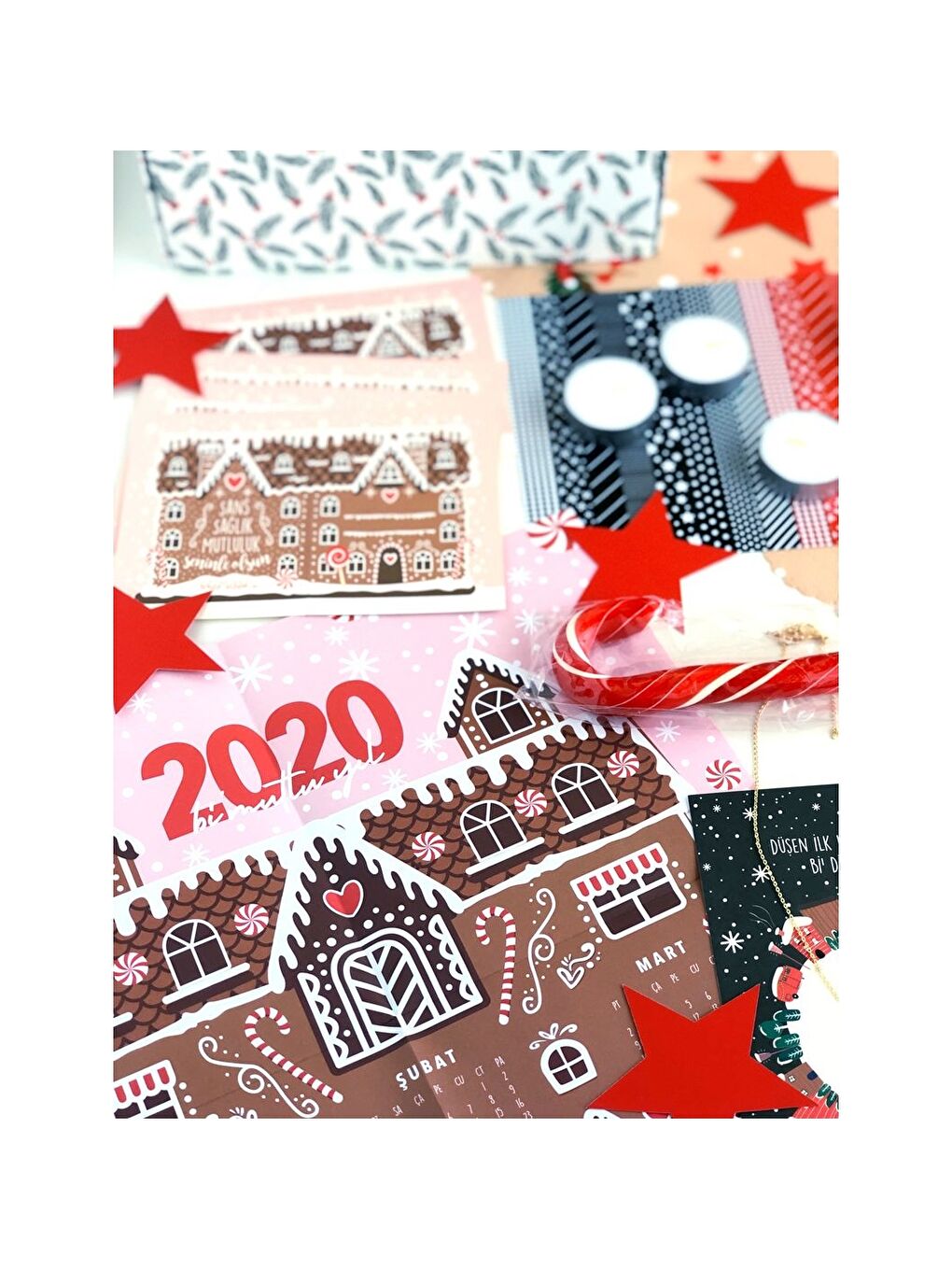 Karışık Yılbaşı Temalı Hediye Seti-2